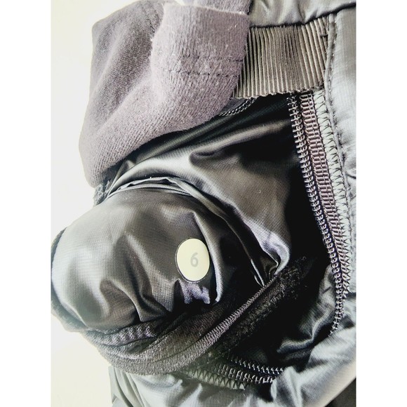 LULULEMON Down For A Run Vest - Black - Size 6 - Picture 5 of 6